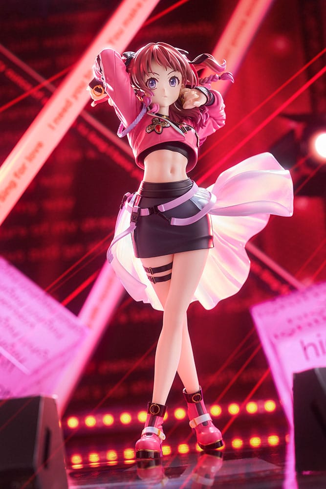 The Idolmaster Gakuen PVC Statue 1/7 Saki Hanami Fighting My Way 24 cm Scalefiguren Yokina