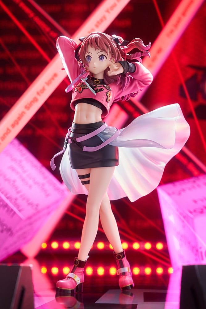 The Idolmaster Gakuen PVC Statue 1/7 Saki Hanami Fighting My Way 24 cm Scalefiguren Yokina