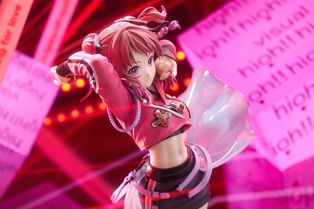 The Idolmaster Gakuen PVC Statue 1/7 Saki Hanami Fighting My Way 24 cm Scalefiguren Yokina