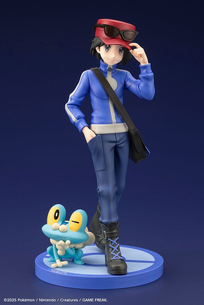 Pokémon ARTFXJ Statue 1/8 Calem & Froxy 20 cm Scalefiguren Yokina