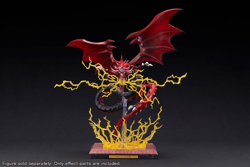Yu-Gi-Oh! PVC Statuen Zubehör Slifer the Sky Dragon Egyptian God Expansion Parts Set Figurenzubehör Yokina
