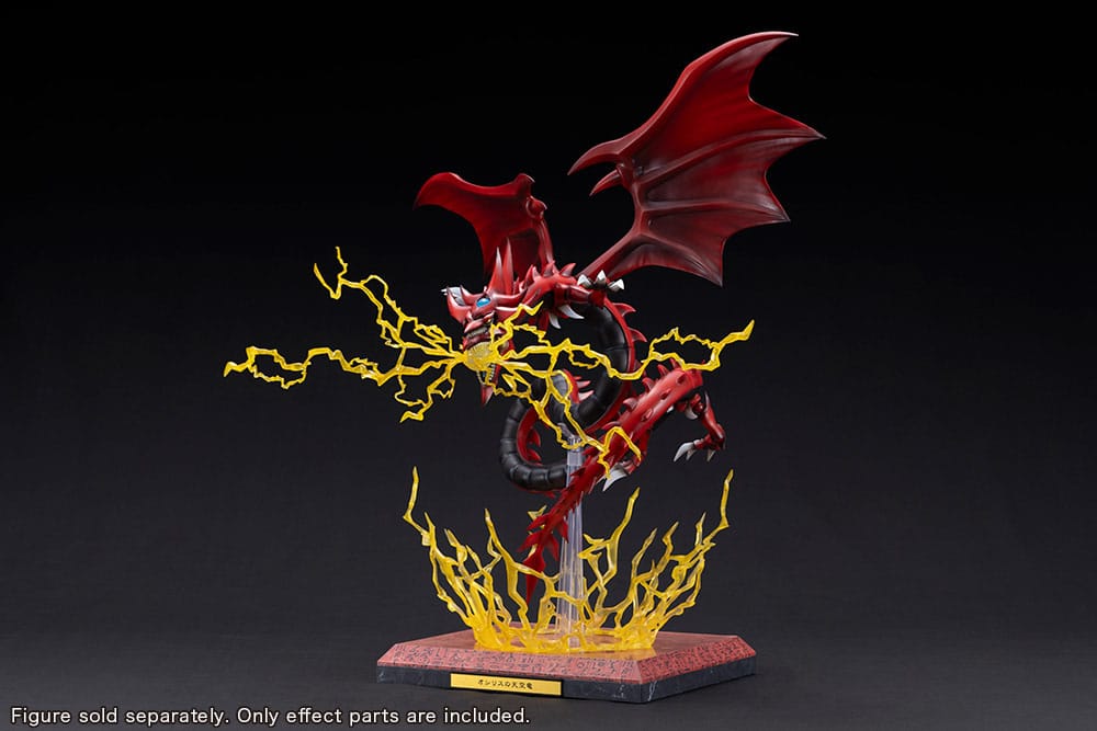 Yu-Gi-Oh! PVC Statuen Zubehör Slifer the Sky Dragon Egyptian God Expansion Parts Set Figurenzubehör Yokina