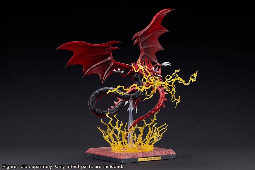 Yu-Gi-Oh! PVC Statuen Zubehör Slifer the Sky Dragon Egyptian God Expansion Parts Set Figurenzubehör Yokina