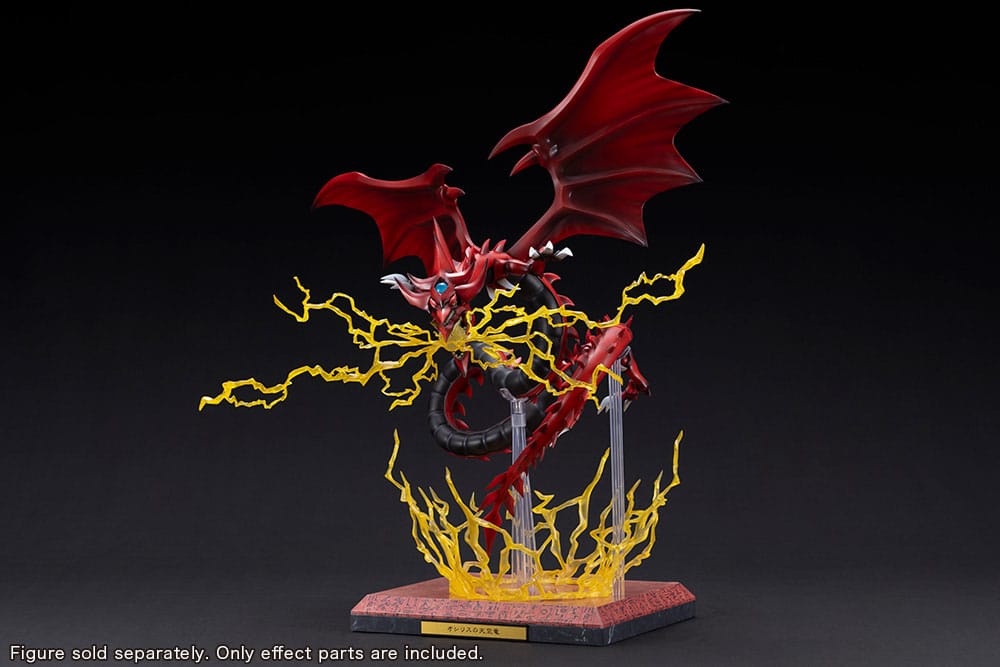 Yu-Gi-Oh! PVC Statuen Zubehör Slifer the Sky Dragon Egyptian God Expansion Parts Set Figurenzubehör Yokina