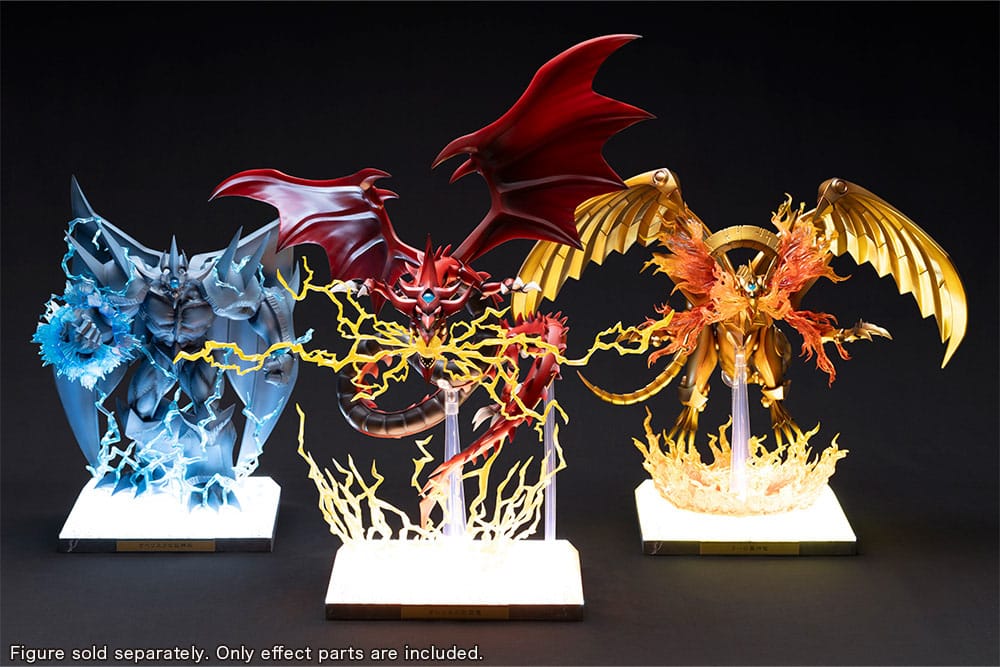 Yu-Gi-Oh! PVC Statuen Zubehör Slifer the Sky Dragon Egyptian God Expansion Parts Set Figurenzubehör Yokina