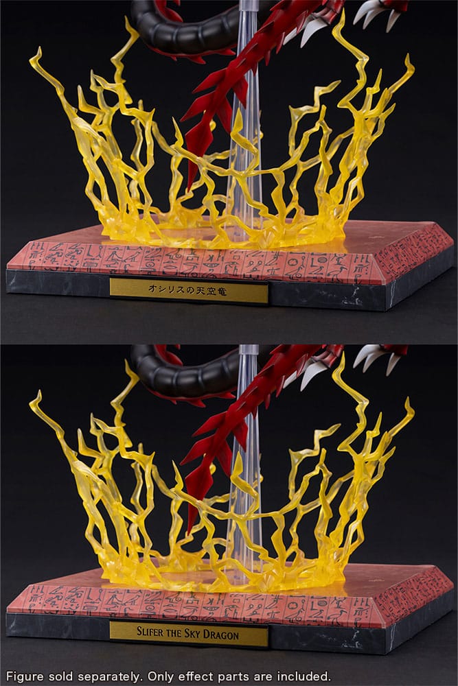 Yu-Gi-Oh! PVC Statuen Zubehör Slifer the Sky Dragon Egyptian God Expansion Parts Set Figurenzubehör Yokina