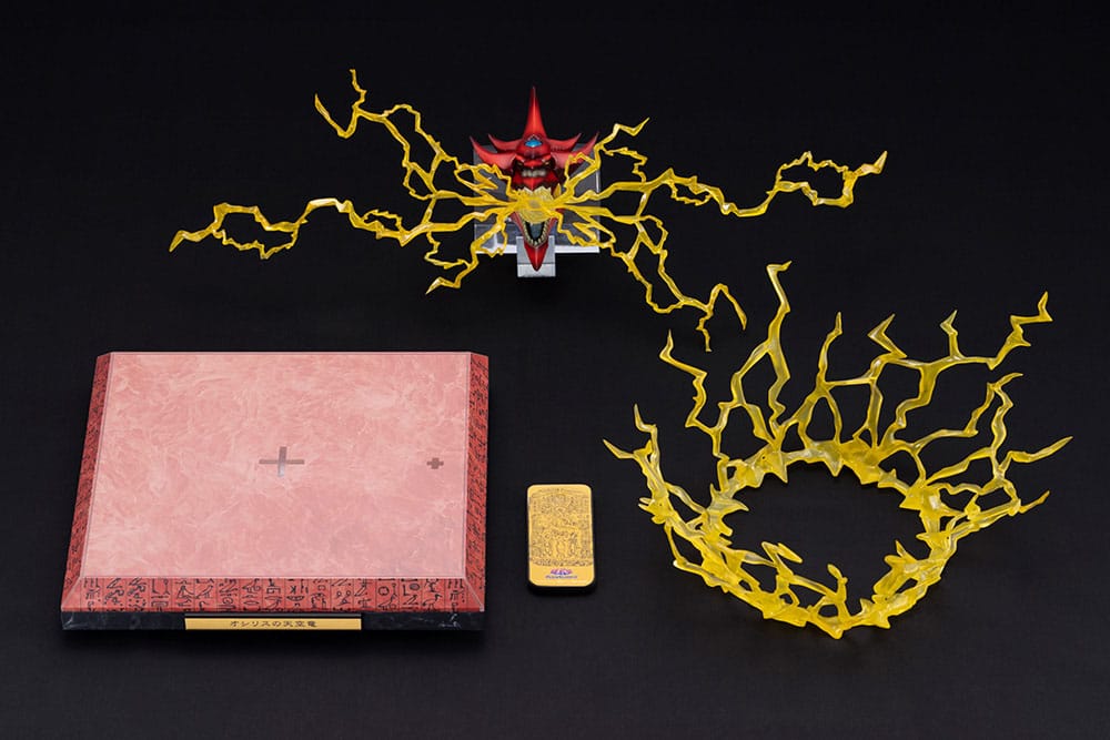 Yu-Gi-Oh! PVC Statuen Zubehör Slifer the Sky Dragon Egyptian God Expansion Parts Set Figurenzubehör Yokina