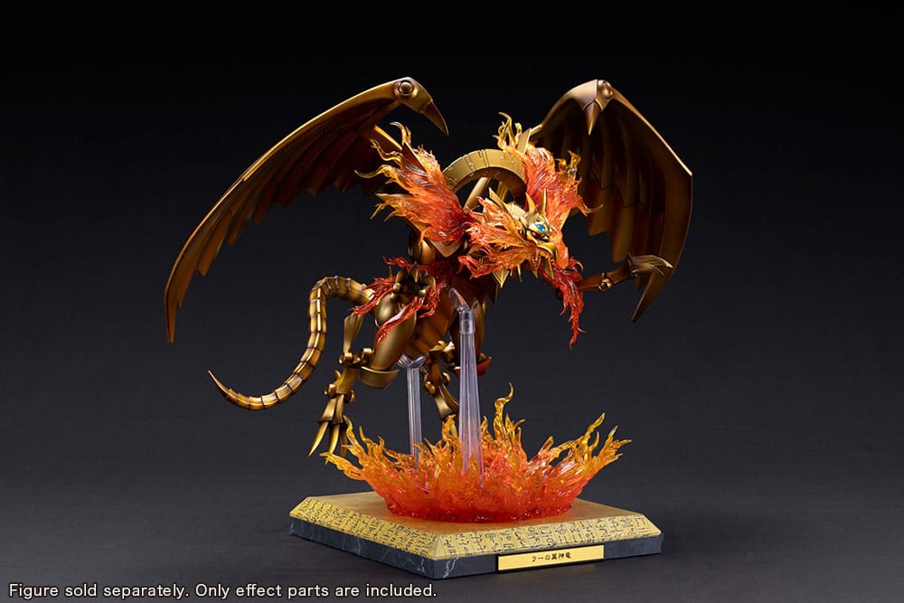 Yu-Gi-Oh! PVC Statuen Zubehör The Winged Dragon of Ra Egyptian God Expansion Parts Set Figurenzubehör Yokina