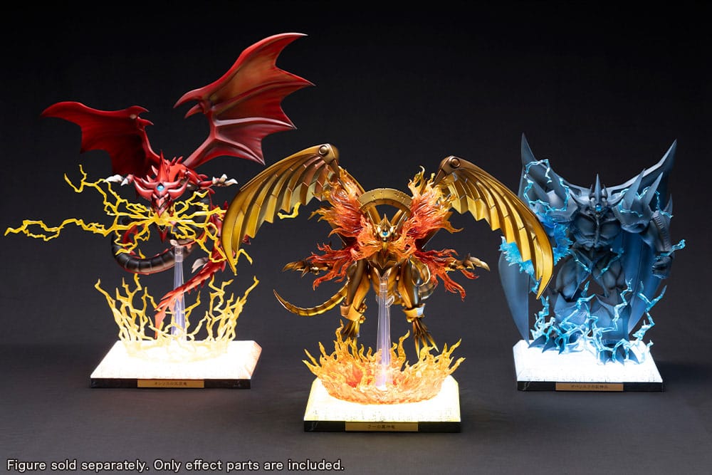 Yu-Gi-Oh! PVC Statuen Zubehör The Winged Dragon of Ra Egyptian God Expansion Parts Set Figurenzubehör Yokina