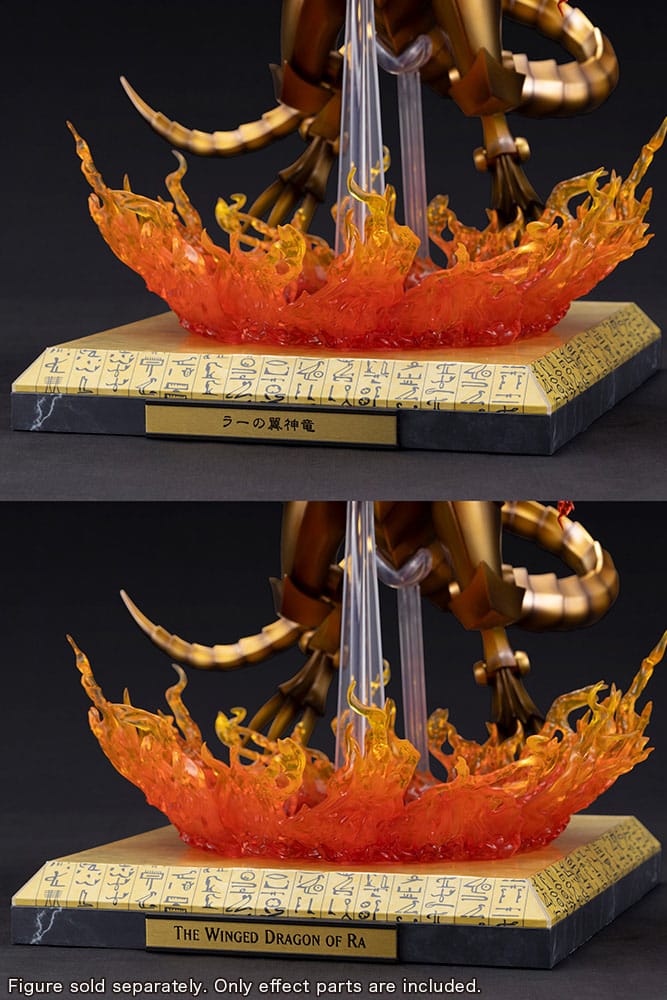 Yu-Gi-Oh! PVC Statuen Zubehör The Winged Dragon of Ra Egyptian God Expansion Parts Set Figurenzubehör Yokina