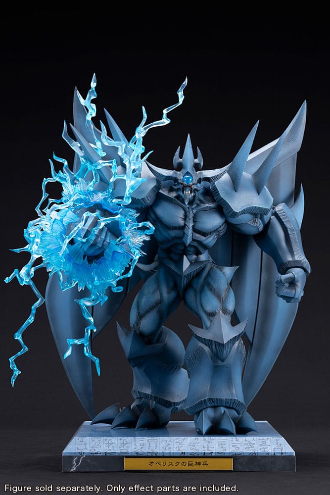 Yu-Gi-Oh! PVC Statuen Zubehör Obelisk the Tormentor Egyptian God Expansion Parts Set Figurenzubehör Yokina