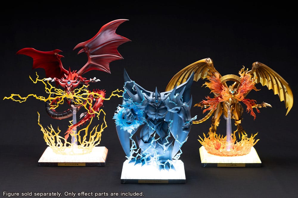 Yu-Gi-Oh! PVC Statuen Zubehör Obelisk the Tormentor Egyptian God Expansion Parts Set Figurenzubehör Yokina