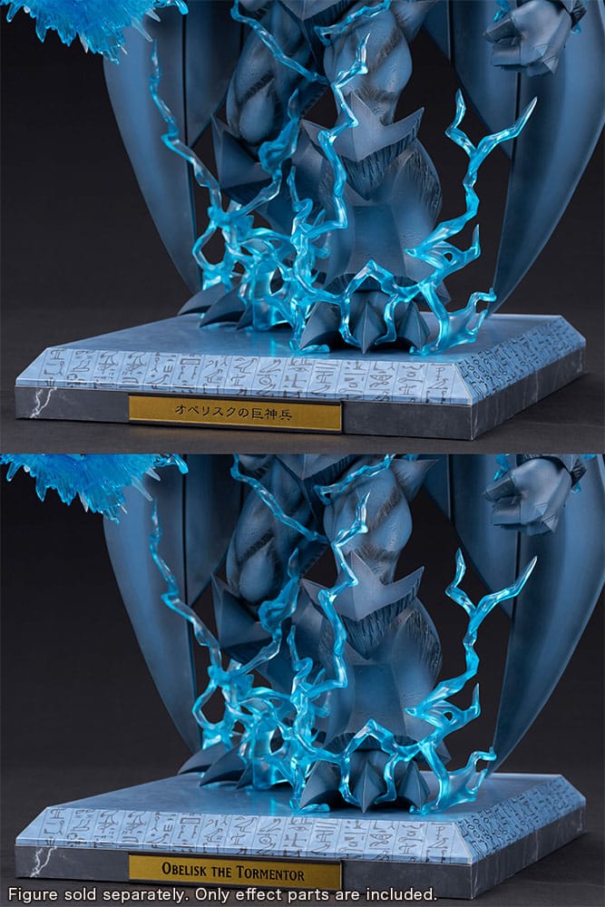 Yu-Gi-Oh! PVC Statuen Zubehör Obelisk the Tormentor Egyptian God Expansion Parts Set Figurenzubehör Yokina