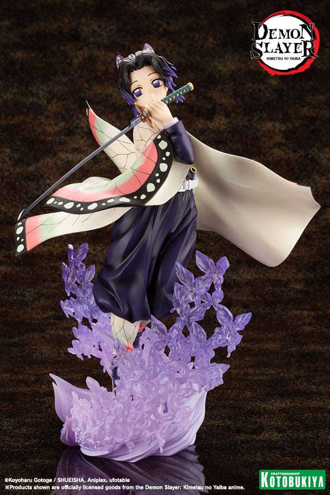 Demon Slayer: Kimetsu no Yaiba ARTFXJ Statue 1/8 Shinobu Kocho 25 cm Scalefiguren Yokina