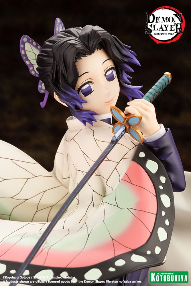 Demon Slayer: Kimetsu no Yaiba ARTFXJ Statue 1/8 Shinobu Kocho 25 cm Scalefiguren Yokina