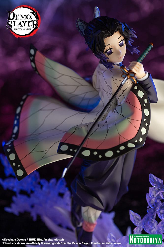 Demon Slayer: Kimetsu no Yaiba ARTFXJ Statue 1/8 Shinobu Kocho 25 cm Scalefiguren Yokina