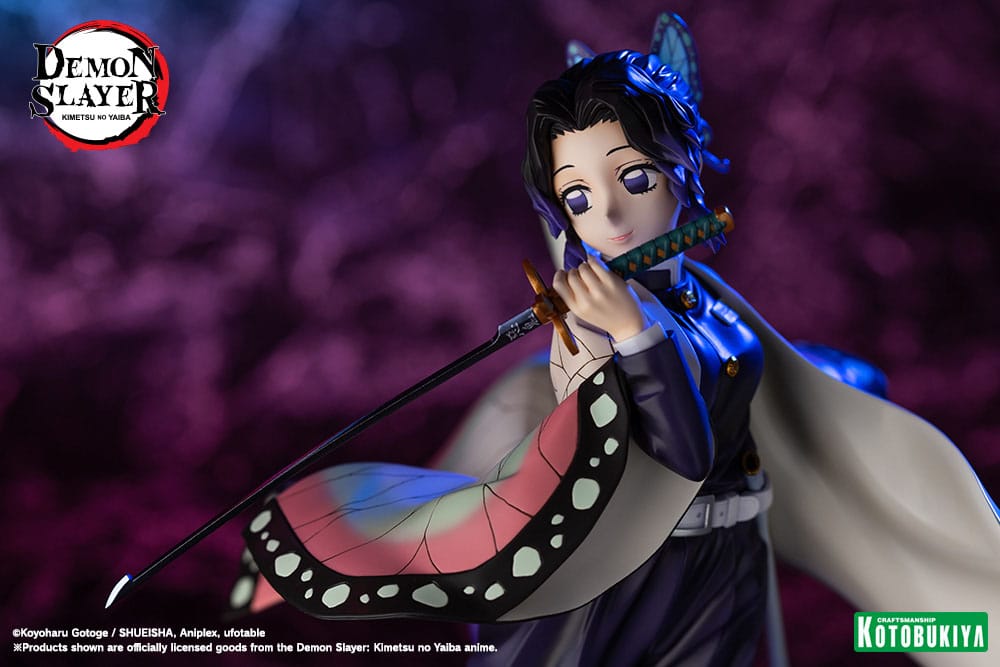 Demon Slayer: Kimetsu no Yaiba ARTFXJ Statue 1/8 Shinobu Kocho 25 cm Scalefiguren Yokina