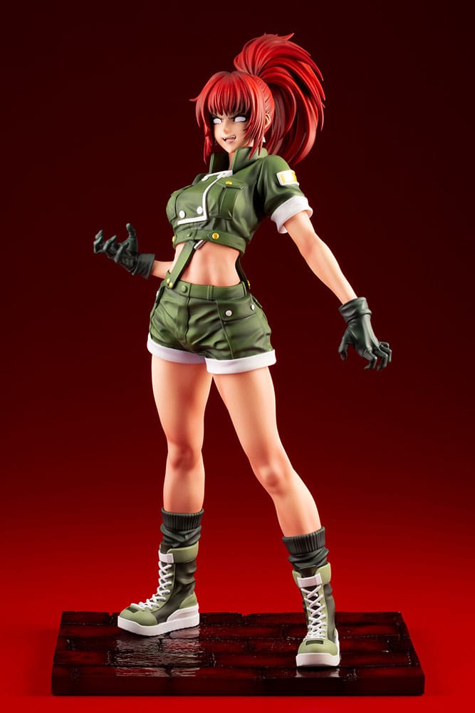 The King of Fighters '97 Bishoujo PVC Statue 1/7 Orochi Leona 23 cm Scalefiguren Yokina