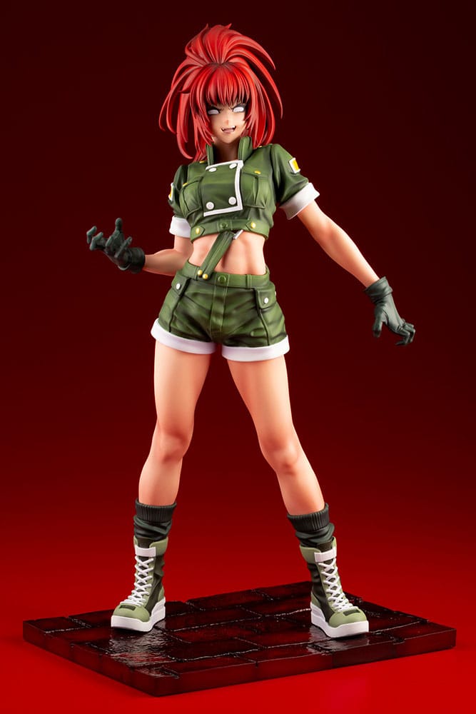 The King of Fighters '97 Bishoujo PVC Statue 1/7 Orochi Leona 23 cm Scalefiguren Yokina