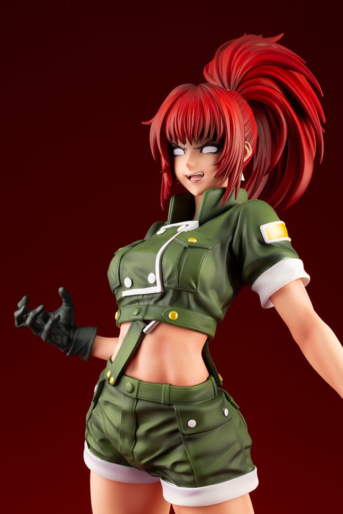 The King of Fighters '97 Bishoujo PVC Statue 1/7 Orochi Leona 23 cm Scalefiguren Yokina
