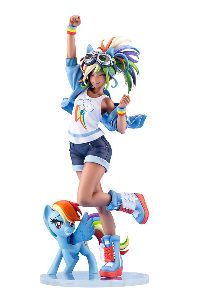 Mein kleines Pony Bishoujo PVC Statue 1/7 Rainbow Dash 24 cm Scalefiguren Yokina