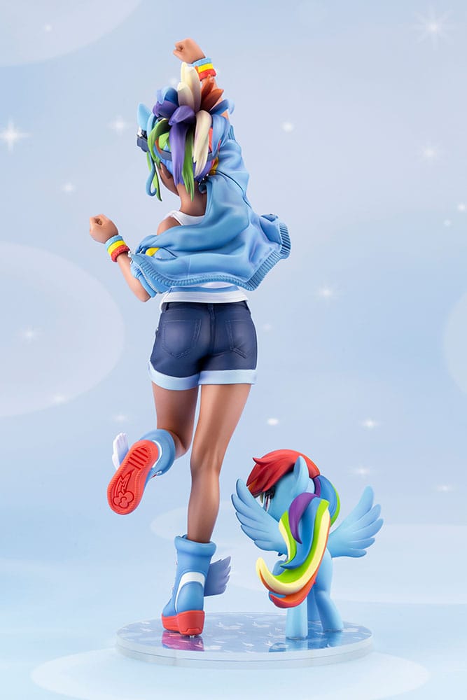 Mein kleines Pony Bishoujo PVC Statue 1/7 Rainbow Dash 24 cm Scalefiguren Yokina