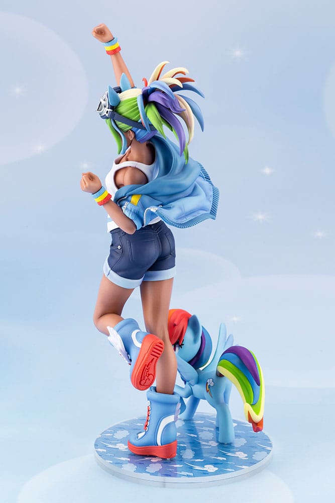 Mein kleines Pony Bishoujo PVC Statue 1/7 Rainbow Dash 24 cm Scalefiguren Yokina