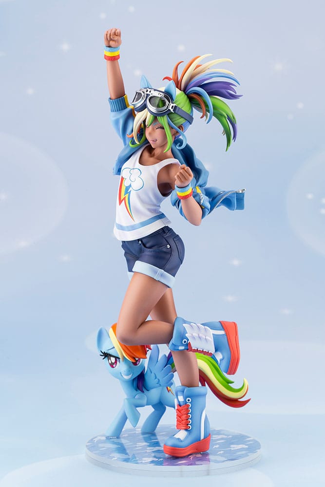 Mein kleines Pony Bishoujo PVC Statue 1/7 Rainbow Dash 24 cm Scalefiguren Yokina