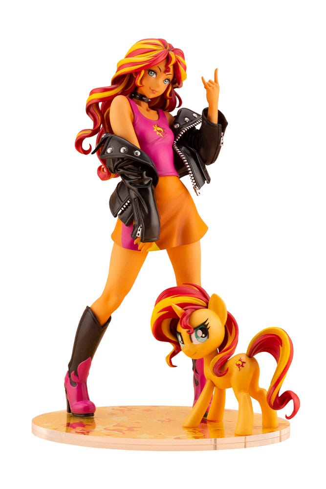 Mein kleines Pony Bishoujo PVC Statue 1/7 Sunset Shimmer 22 cm Scalefiguren Yokina