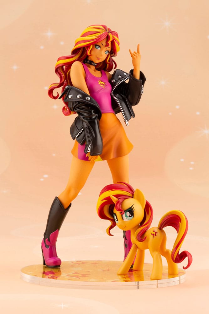 Mein kleines Pony Bishoujo PVC Statue 1/7 Sunset Shimmer 22 cm Scalefiguren Yokina