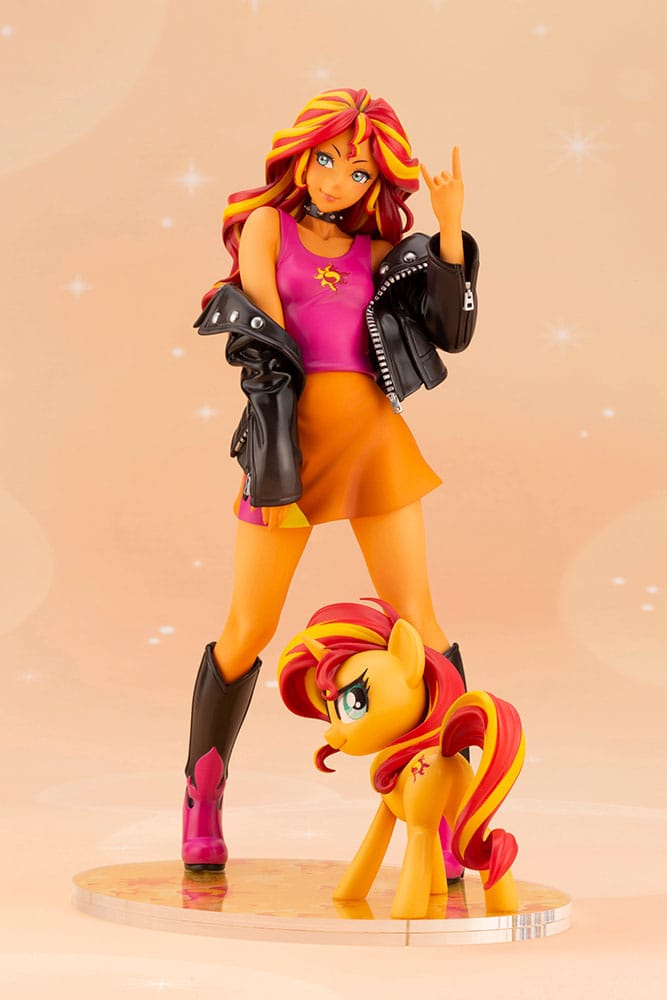 Mein kleines Pony Bishoujo PVC Statue 1/7 Sunset Shimmer 22 cm Scalefiguren Yokina