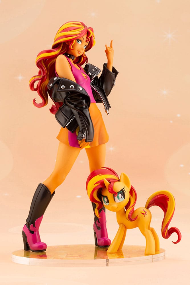 Mein kleines Pony Bishoujo PVC Statue 1/7 Sunset Shimmer 22 cm Scalefiguren Yokina