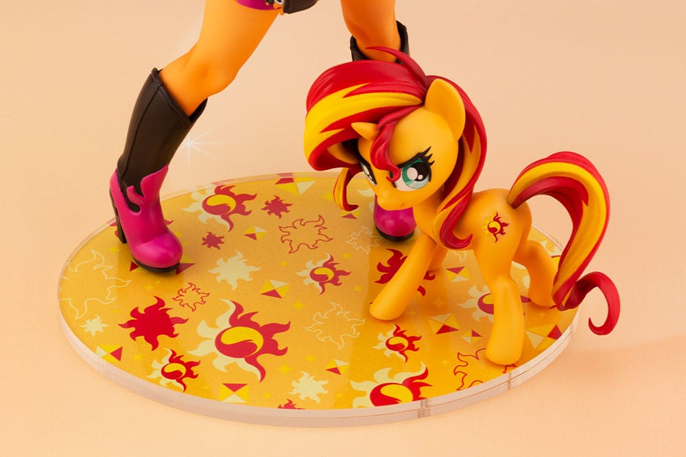 Mein kleines Pony Bishoujo PVC Statue 1/7 Sunset Shimmer 22 cm Scalefiguren Yokina
