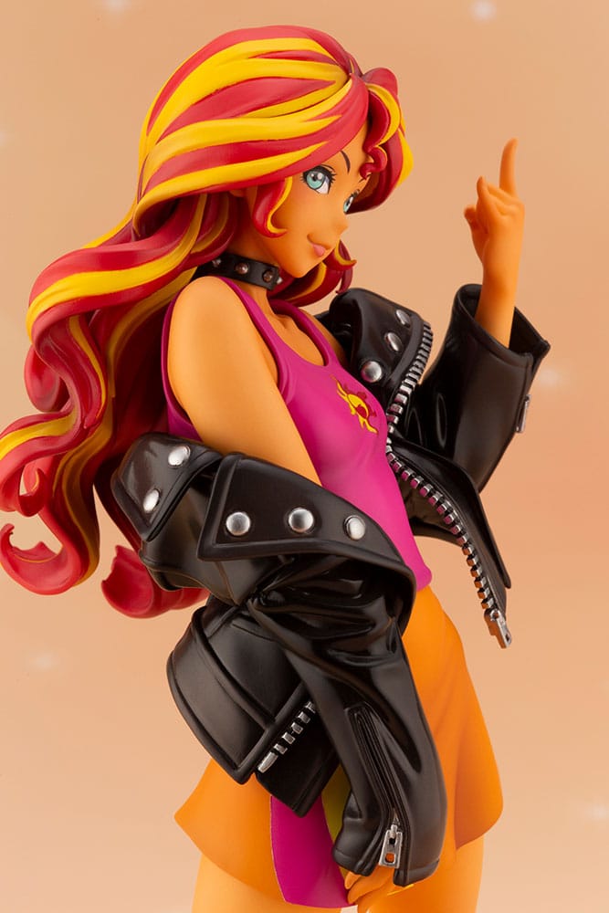 Mein kleines Pony Bishoujo PVC Statue 1/7 Sunset Shimmer 22 cm Scalefiguren Yokina
