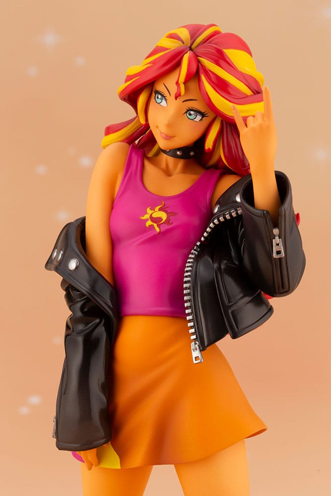 Mein kleines Pony Bishoujo PVC Statue 1/7 Sunset Shimmer 22 cm Scalefiguren Yokina