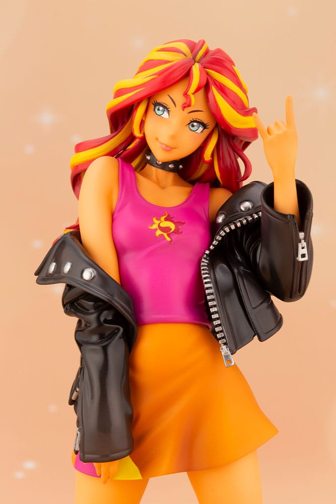 Mein kleines Pony Bishoujo PVC Statue 1/7 Sunset Shimmer 22 cm Scalefiguren Yokina