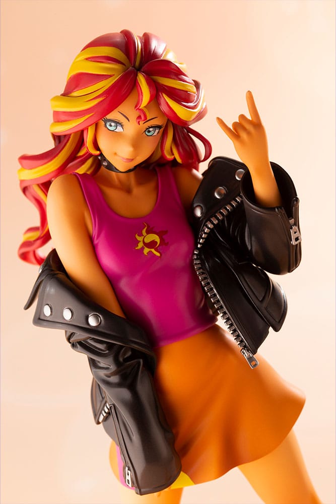 Mein kleines Pony Bishoujo PVC Statue 1/7 Sunset Shimmer 22 cm Scalefiguren Yokina