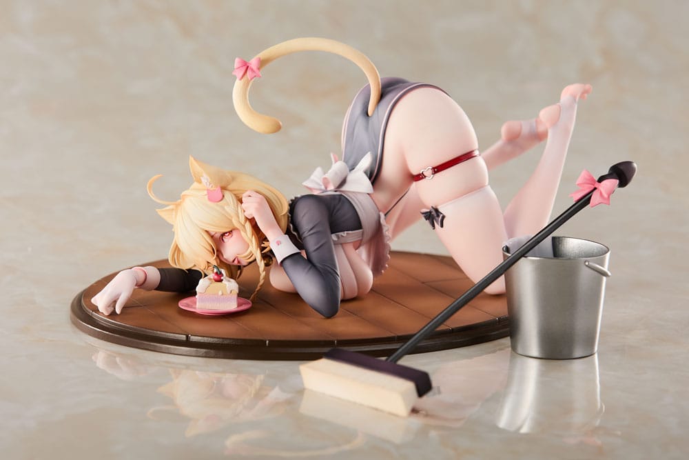 Original Character PVC Statue 1/6 Cat Coco Deluxe Edition 12 cm Scalefiguren Yokina