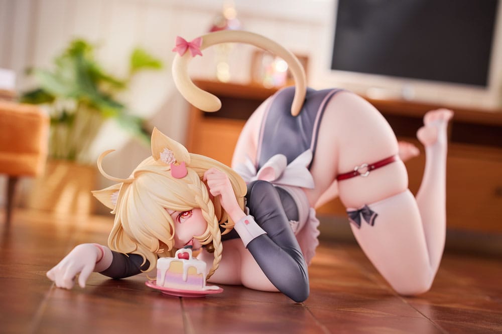 Original Character PVC Statue 1/6 Cat Coco Deluxe Edition 12 cm Scalefiguren Yokina