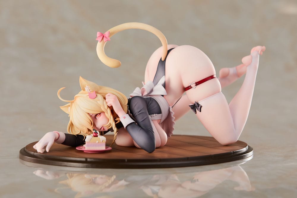Original Character PVC Statue 1/6 Cat Coco Deluxe Edition 12 cm Scalefiguren Yokina