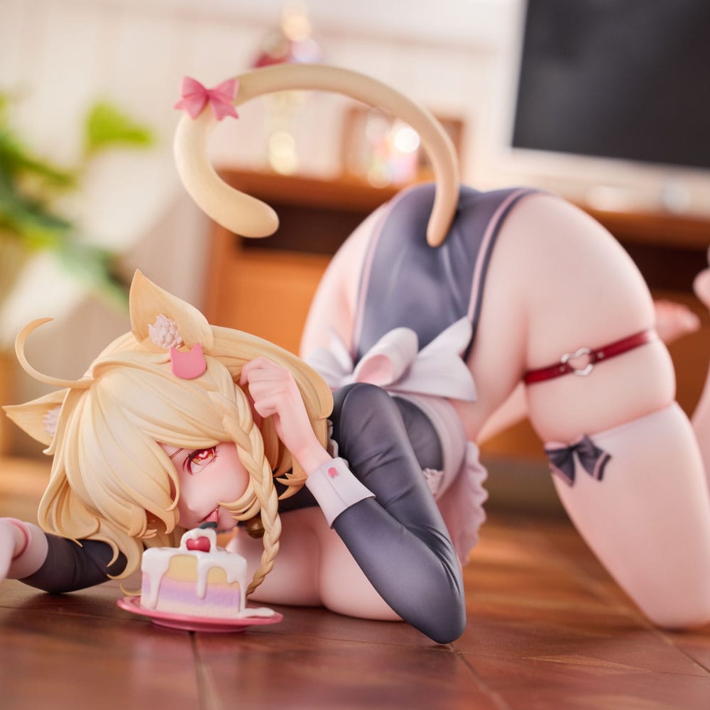 Original Character PVC Statue 1/6 Cat Coco Deluxe Edition 12 cm Scalefiguren Yokina