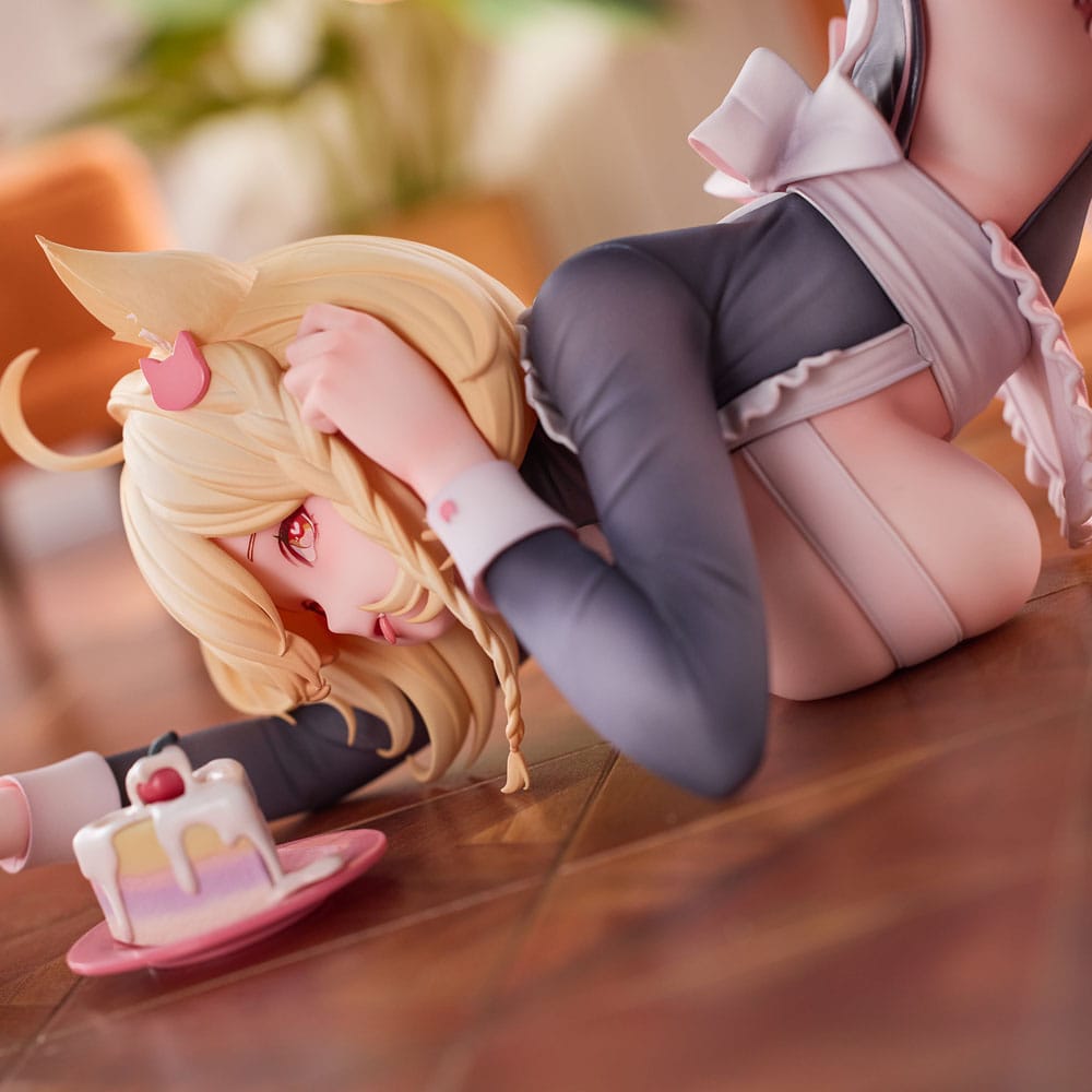 Original Character PVC Statue 1/6 Cat Coco Deluxe Edition 12 cm Scalefiguren Yokina