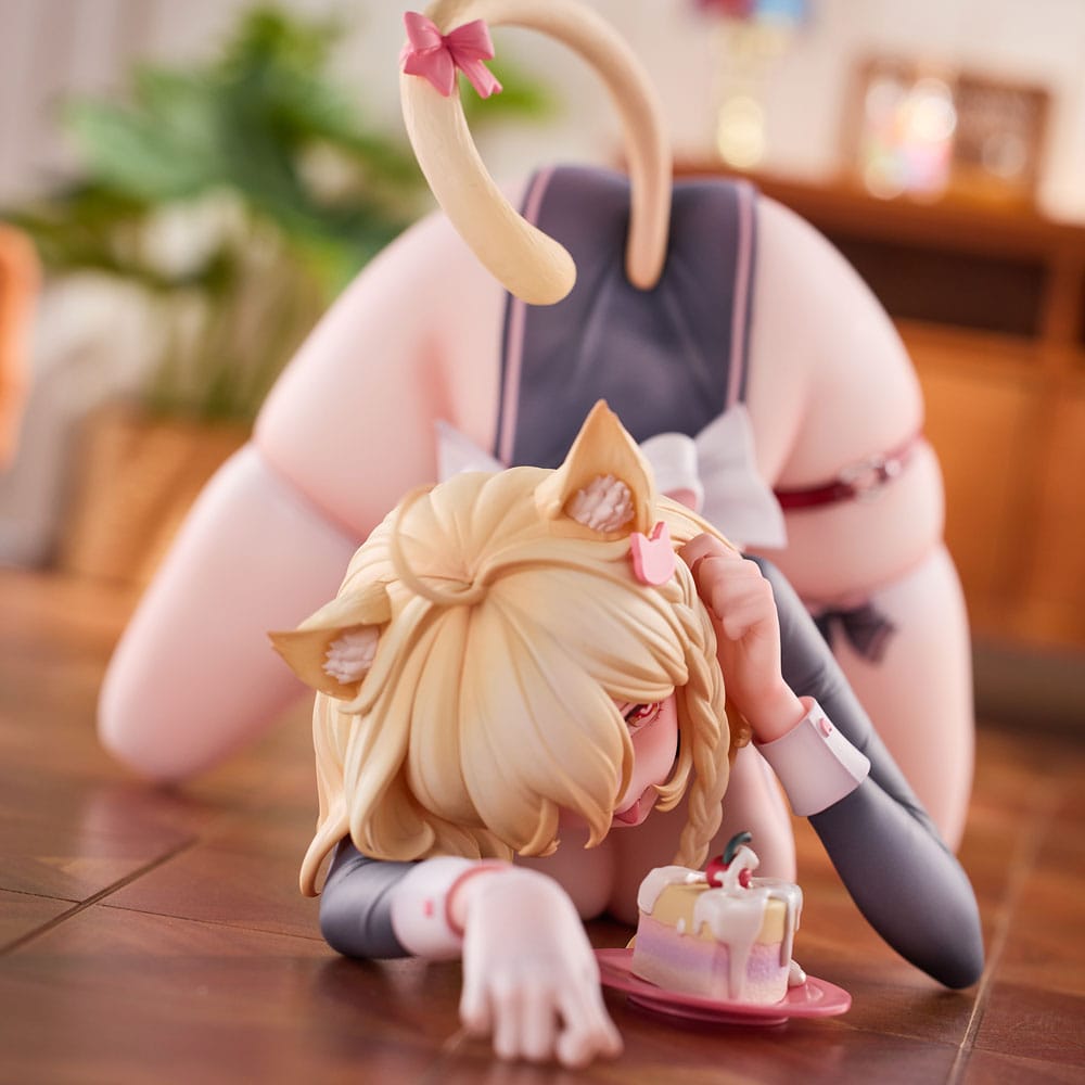 Original Character PVC Statue 1/6 Cat Coco Deluxe Edition 12 cm Scalefiguren Yokina