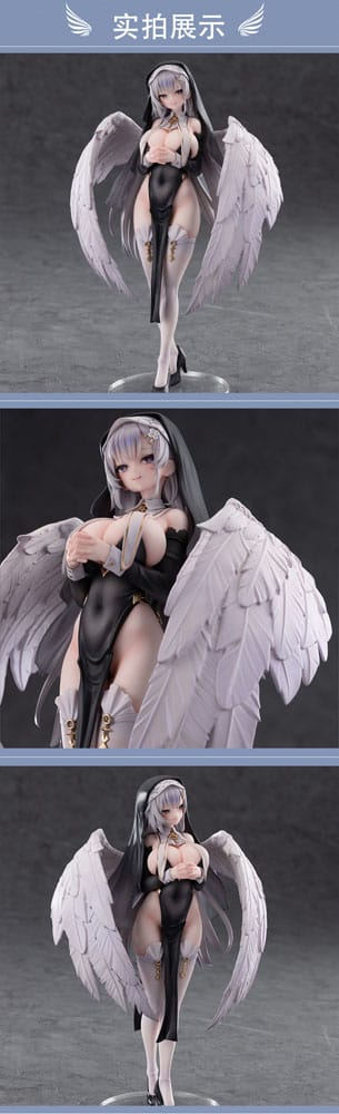 Original Character PVC Statue 1/6 Angel Sister Holy Wing Normal Edition 28 cm Scalefiguren Yokina