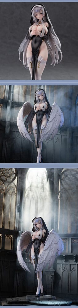 Original Character PVC Statue 1/6 Angel Sister Holy Wing Normal Edition 28 cm Scalefiguren Yokina