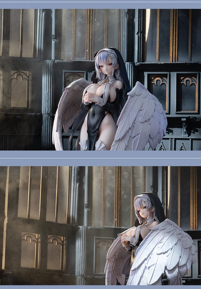 Original Character PVC Statue 1/6 Angel Sister Holy Wing Normal Edition 28 cm Scalefiguren Yokina