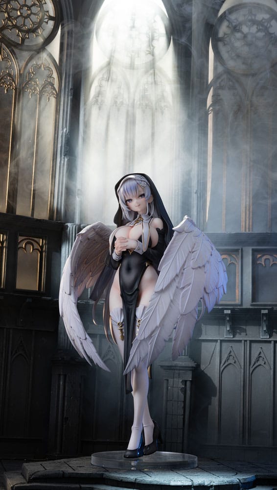 Original Character PVC Statue 1/6 Angel Sister Holy Wing Normal Edition 28 cm Scalefiguren Yokina