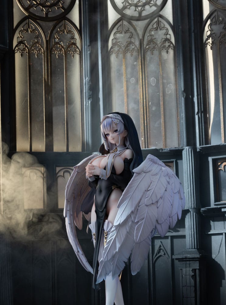 Original Character PVC Statue 1/6 Angel Sister Holy Wing Normal Edition 28 cm Scalefiguren Yokina