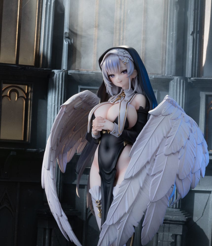 Original Character PVC Statue 1/6 Angel Sister Holy Wing Normal Edition 28 cm Scalefiguren Yokina
