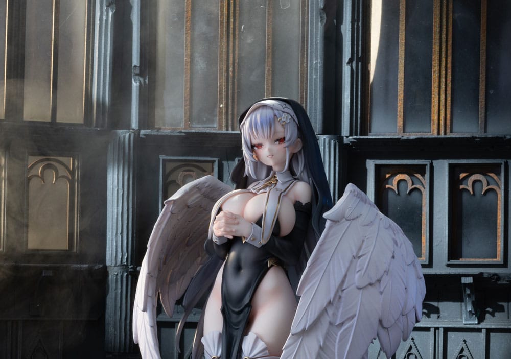 Original Character PVC Statue 1/6 Angel Sister Holy Wing Normal Edition 28 cm Scalefiguren Yokina